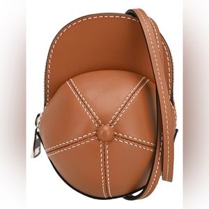 JW ANDERSON Brown Mini Cap Bag
